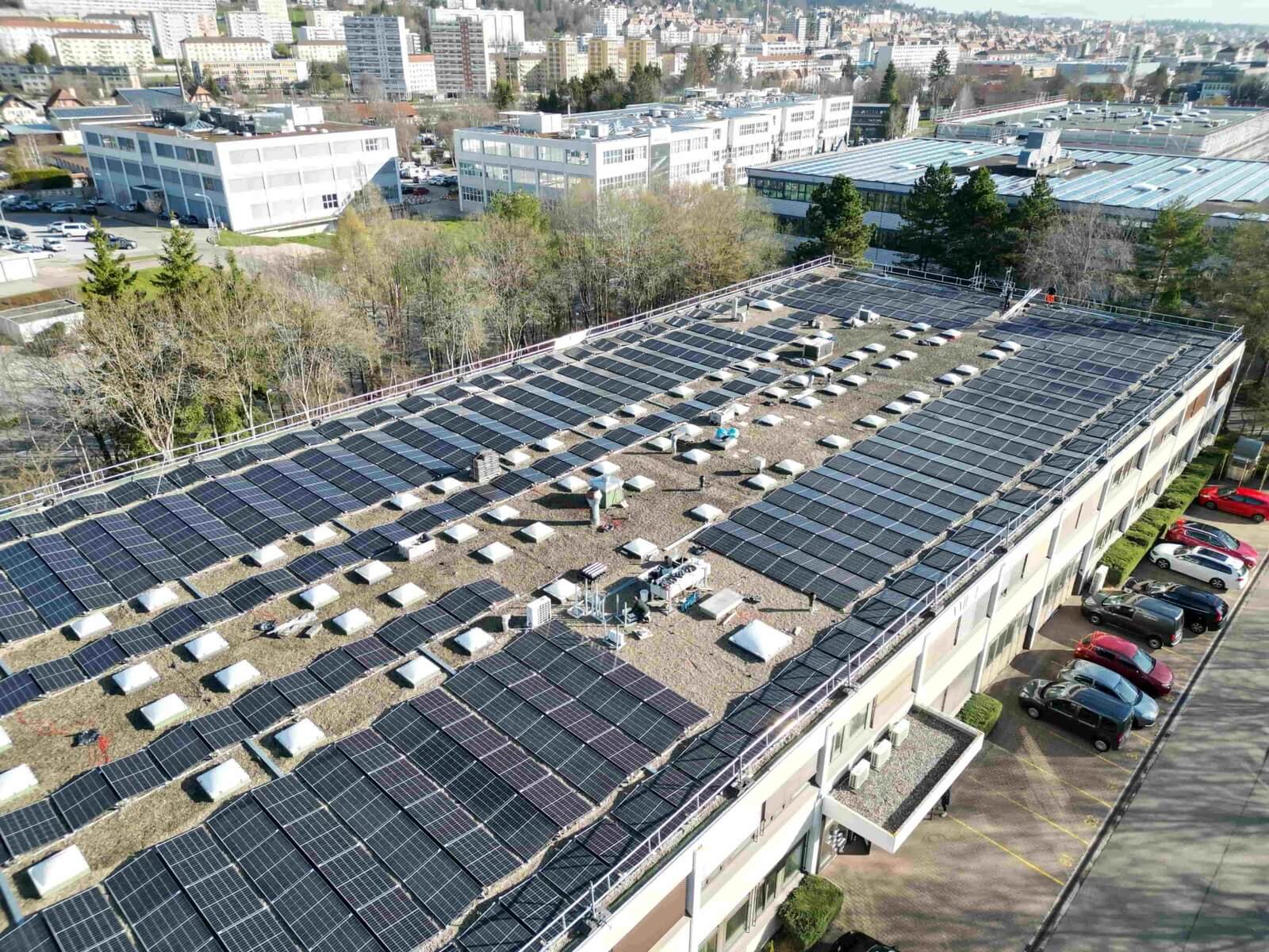 exemple installation photovoltaïque en financement propre