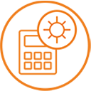 icône calculateur solaire