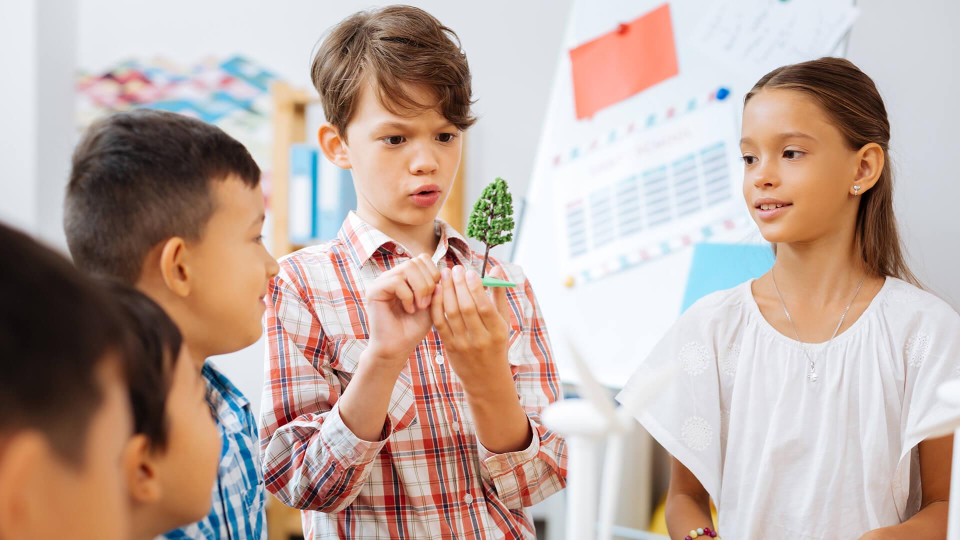 enfants du programme ecolive